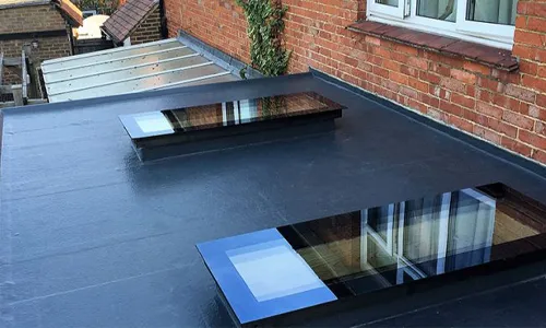 Photo of a flat roof