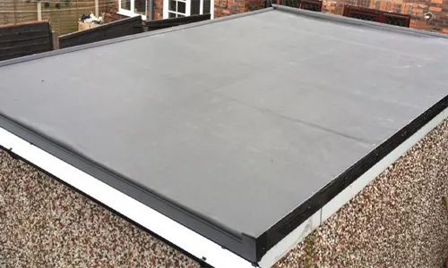 Photo of a flat roof