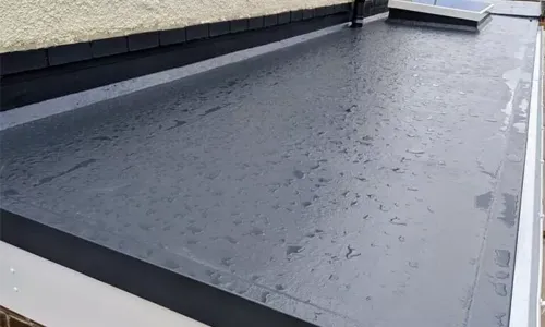 Photo of a flat roof