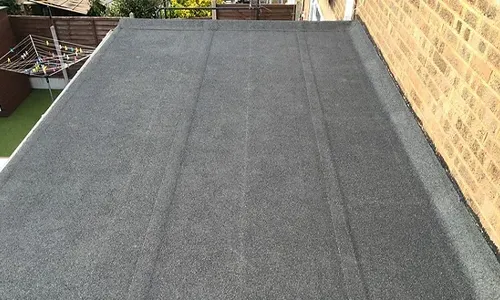 Photo of a flat roof